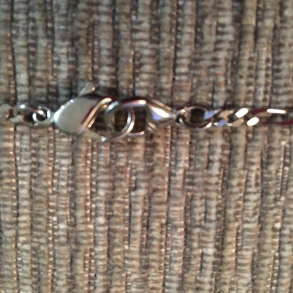 Silver Bead & Chain Necklace - Picture 3 of 3